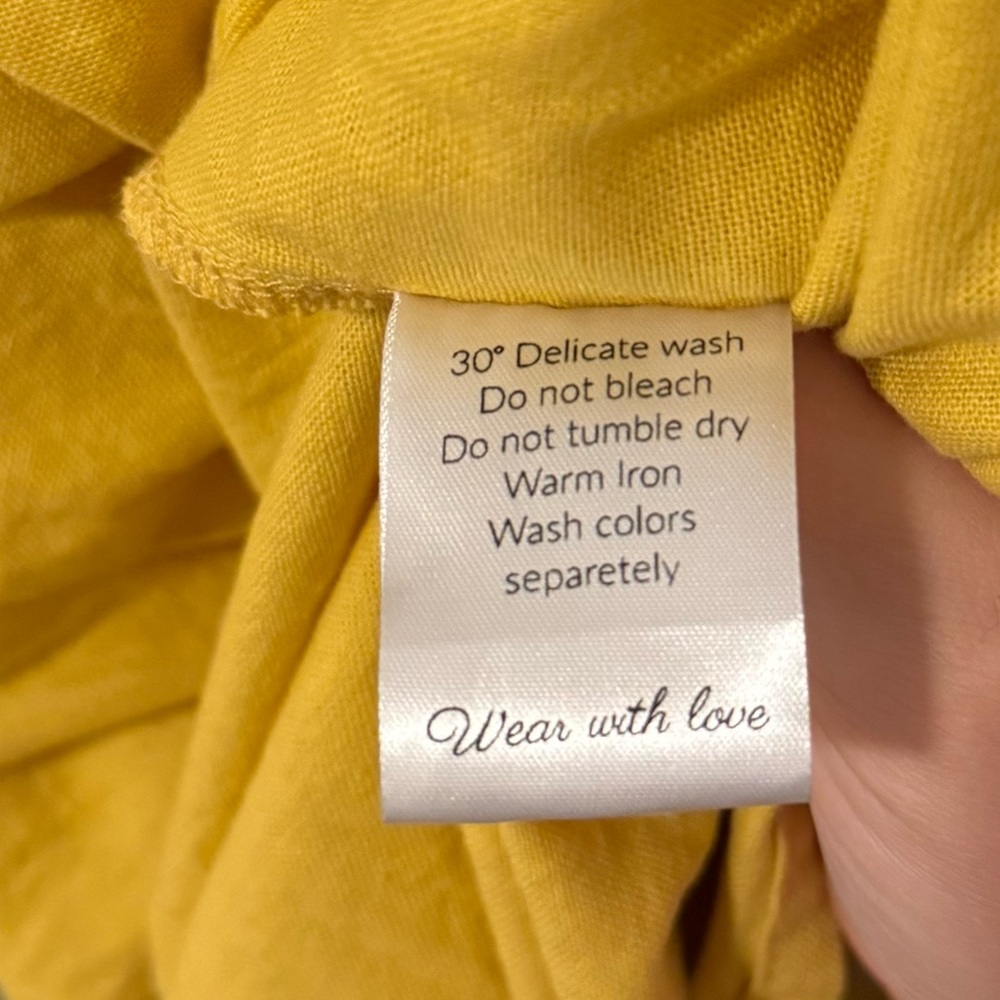ELF Women's Long Sleeve Dress - Mustard Yellow - Picture 10 of 11